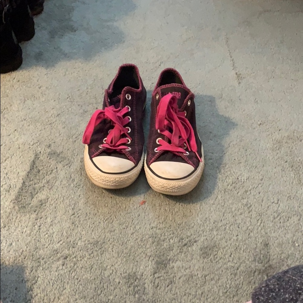 Purple converse